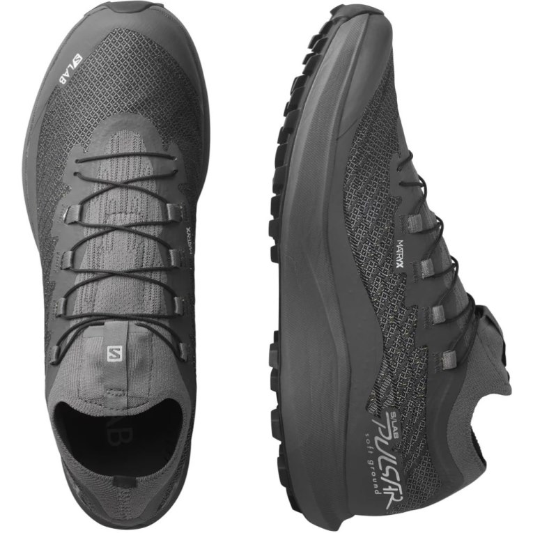 Tenis Para Trail Running Salomon S/Lab Pulsar Soft Ground Hombre Negros | MX DSLG375